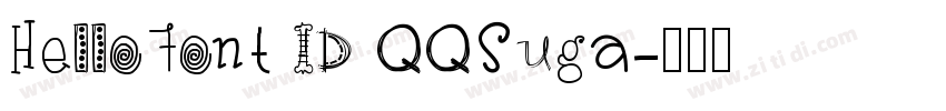 HelloFont ID QQSuga字体转换